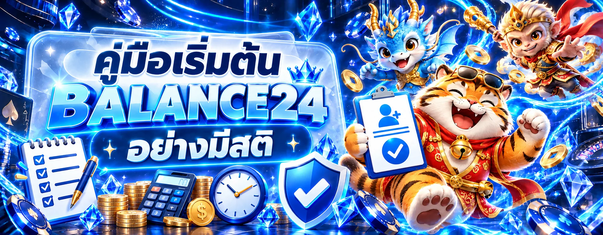 คู่มือ BALANCE24 เริ่มต้นอย่างมีสติ สมัคร เข้าเล่น และตั้งงบ